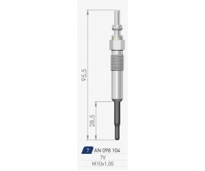 098 104 A-N PARTS 